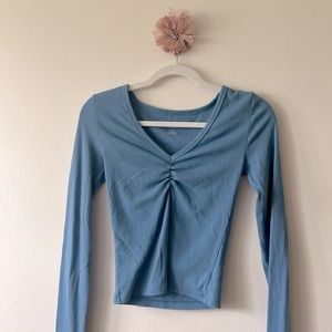 American Eagle blue long sleeve T-shirt. Small
